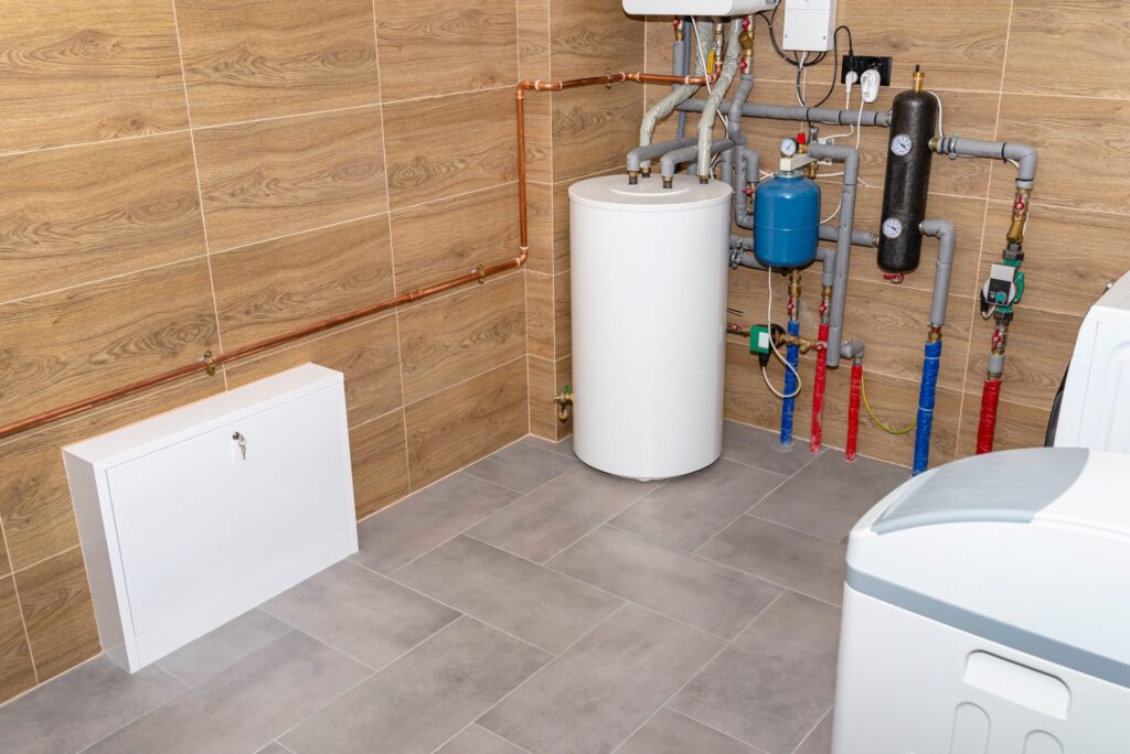 Residential water heater and plumbing system installed in Wesley Chapel